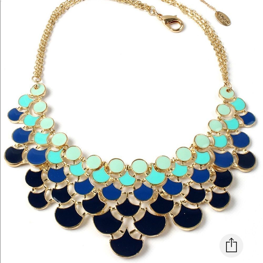 TRIBLUE HUE Necklace by Amrita Singh